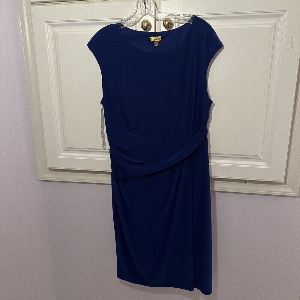 CHAPS Blue Dress‎ Size XL